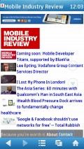 UC Browser 7.6 (Symbian) - Mobile Industry Review (Mobile View)