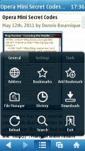 UC 7.7 Symbian - Main Menu
