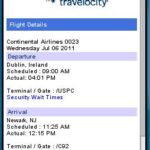 Travelocity Mobile Flight Status Fail