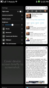 Nokia N9 Task Manager (Open Applications) Homescreen 