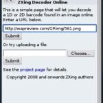 ZXing Online Decoder