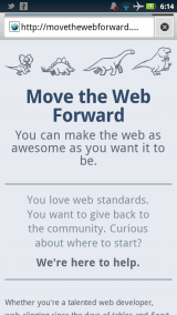 Move The Web Forward