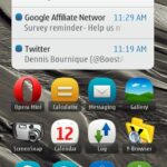 Nokia Belle - Email and Missed Call Notification in Statusbar