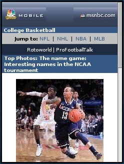 NBC Sports College Basketball