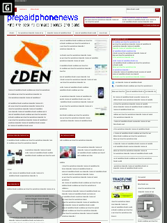 Nokia S40 Browser - Zoomed Out Page Overview Mode