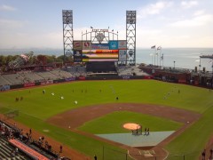 San Francisco's AT&T Park before the Game